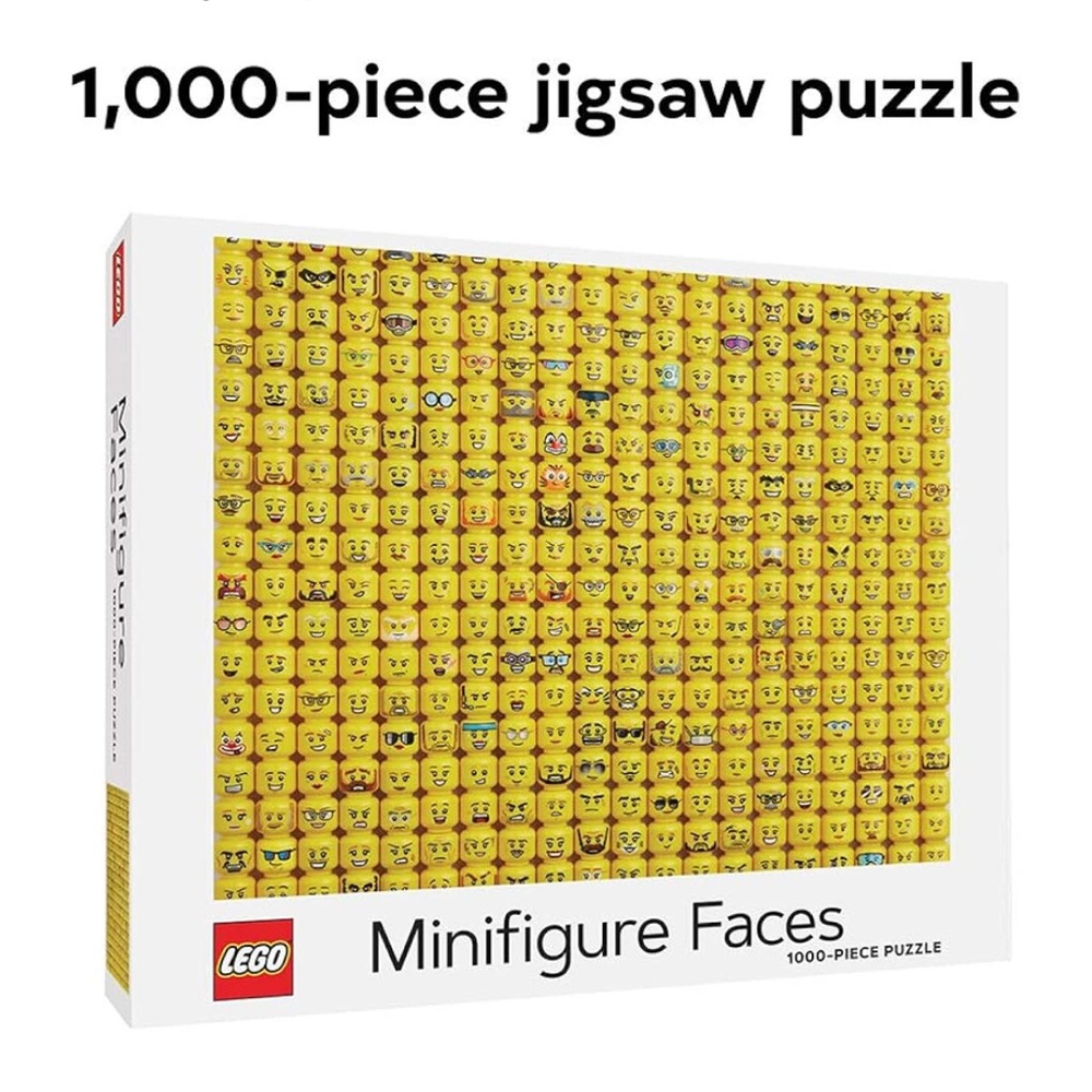 LEGO Minifigure Faces Yellow Puzzle